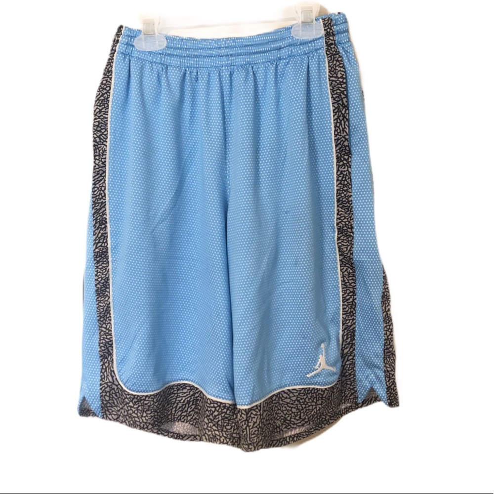 Baby Blue Jordan Shorts